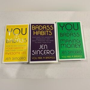 JEN SINCERO BADASS 3 BOOK SET | Motivation Self-Help Bundle